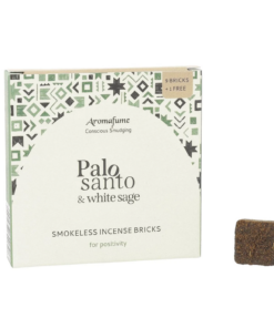 Aromafume viirukikuubikud - Palo Santo & valge salvei